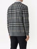 ÁO CARDIGAN BURBERRY CHECK PATTERN GREY CHUẨN 1:1 AUTHENTIC