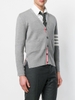 ÁO CARDIGAN THOM BROWNE 4-BAR MILANO STITCH GREY CHUẨN 1:1 AUTHENTIC