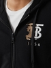 ÁO HOODIE BURBERRY CONTRAST LOGO ZIPPED CHUẨN 1:1 AUTHENTIC