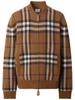 ÁO KHOÁC BURBERRY BROWN CHECKED BOMBER CHUẨN 1:1 NHƯ HÀNG CHÍNH HÃNG.