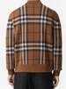 ÁO KHOÁC BURBERRY BROWN CHECKED BOMBER CHUẨN 1:1 NHƯ HÀNG CHÍNH HÃNG.