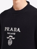 ÁO LEN PRADA LOGO INTARSIA-KNIT CHUẨN 1:1 AUTHENTIC