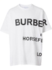 ÁO PHÔNG BURBERRY HORSEFERRY LOGO WHITE