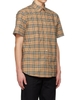 ÁO SƠ MI BURBERRY CHECK PRINT SHORT-SLEEVE CHUẨN 1:1 AUTHENTIC