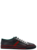 GIÀY GUCCI TENNIS 1977 BLACK LEATHER SNEAKERS CHUẨN 1:1 AUTHENTIC