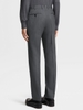 QUẦN ÂU ZEGNA GREY SLIM FIT TROUSERS CHUẨN 1:1 AUTHENTIC