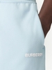 QUẦN SHORT BURBERRY LOGO PRINT BABY BLUE CHUẨN 1:1 AUTHENTIC