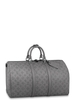 TÚI XÁCH LOUIS VUITTON KEEPALL BANDOULIÈRE 50 GRAY MONOGRAM CHUẨN 1:1 AUTHENTIC