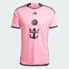 Áo Adidas Inter Miami CF 24/25 Messi Home Authentic Jersey - True Pink/Black JE9742