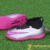 Nike Zoom Mercurial Superfly IX Academy XXV Kids TF - Metallic Silver/Hyper Pink/Black/Volt FJ2033 060