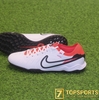 Nike Tiempo Legend 10 Pro  TF - White/Bright Crimson/Black DV4336 100