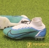 Nike Mercurial Superfly 8 Elite AG  - White/Blue DD0319 110