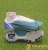 Nike Mercurial Superfly 8 Elite AG  - White/Blue DD0319 110