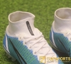 Nike Mercurial Superfly 8 Elite AG  - White/Blue DD0319 110