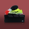 Adidas X Crazyfast League TF Kids - Solar Yellow/Core Black/Cloud White IF0681