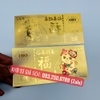 Tiền con mèo Macao 100 mạ vàng plastic (mẫu 2)