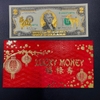 Tiền 2 Đô , 2 USD con Dê mạ vàng 3D tuổi Mùi
