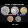 Bộ tiền xu Barbados 5 xu