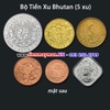 Bộ tiền xu Bhutan 5 xu