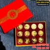 Bộ Tiền Xu 12 Con Giáp Mạ Vàng (kèm hộp quà tặng)