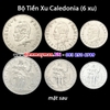 Bộ tiền xu Caledonia 6 xu