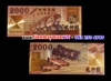Tiền 2000 Tệ Đài Loan plastic lưu niệm