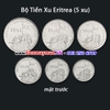 Bộ tiền xu Eritrea 5 xu