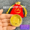 Đồng xu Úc hình con mèo mạ vàng (tặng túi gấm đỏ)