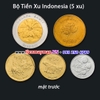 Bộ tiền xu Indonesia 5 xu