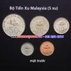 Bộ tiền xu Malaysia 5 xu
