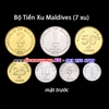 Bộ tiền xu Maldives 7 xu