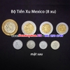 Bộ tiền xu Mexico 8 xu