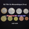 Bộ tiền xu Mozambique 9 xu