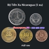 Bộ tiền xu Nicagagua 5 xu