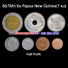 Bộ tiền xu Papua New Guinea 7 xu