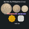 Bộ tiền xu Philippines 5 xu