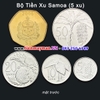 Bộ xu Samoa 5 xu