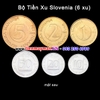 Bộ tiền xu Slovenia 6 xu