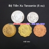 Bộ tiền xu Tanzania 5 xu