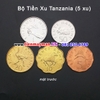 Bộ tiền xu Tanzania 5 xu