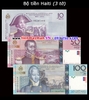 Bộ tiền Haiti 3 tờ 10 50 100 Gourdes