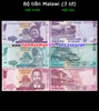 Bộ tiền Malawi 3 tờ 20 50 100 Kwacha 2018