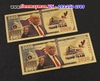 Tiền Lưu Niệm Tổng Thống Donald Trump 2020 Mạ Vàng Plastic