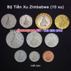 Bộ tiền xu Zimbabwe 10 xu