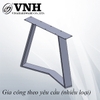 Iron Box Table Frame, Matte Black Paint - VNH720700 - Processed by Vinahardware (VNH)