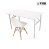 Folding table frame, iron box 30mm - VNH028459 - 1100x400x730mm - White painted (Piece) - Manufactured directly at Vinahardware (VNH) Vietnam - OEM