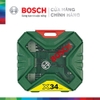 Bộ mũi khoan và vặn vít X-line 34 món Bosch