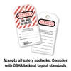 Thẻ cảnh báo cấm vận hành / LOCKOUT TAGS 497A Do Not Operate Safety Tag