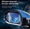 Film dán Nano chống bám nước mưa Baseus Rainproof Film 0.15mm dùng cho kính hậu xe ô tô (02 PCS, Car Rear-View Mirror Transparent Rainproof Film)
