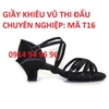 Giày khiêu vũ trẻ em thi đấu chuyên nghiệp – Mã số : T16